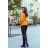 262-1 Hooded Sweatshirt with Pockets - Mustard

