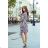 275-3 JENNY Comfortable dress with waist - panther
