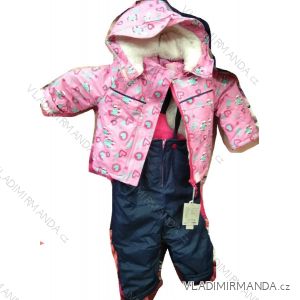 bunda kalhoty Souprava zimní kojenecká dětská dívčí (1-4 roky) GRACE TM219Y-53