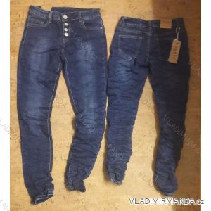 Rifle jeans dámske na gombíky (25-31) Gourde MA119GD1838