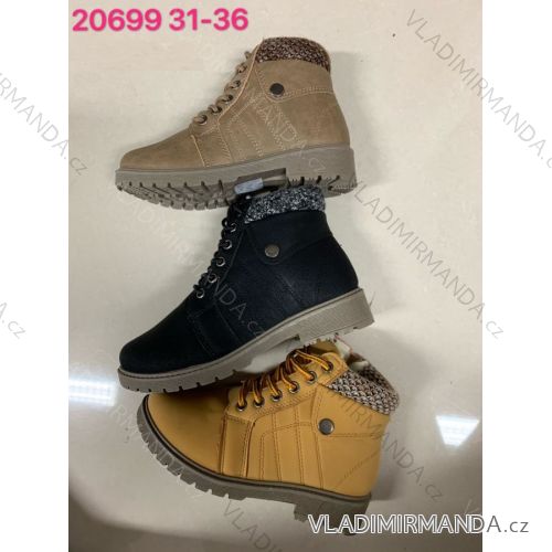 Obuv zimná členková WORKERY dorast chlapčenské dievčenské (31-36) RSHOES RIS1920699
