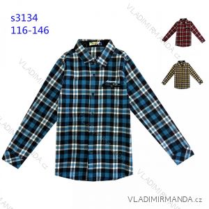 Jungen Flanellhemd für Kinder (116-146) KUGO S3134