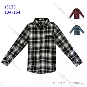 Košile flanelová dorost chlapecká (134-164) KUGO S3135/A
