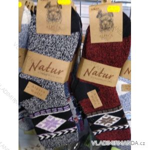 Socks warm wool alpaca women (35-42) AMZF PB-415
