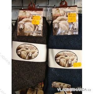 Ponožky teplé vlněné ovčí dámské (35-42) AMZF PB-943