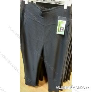 Kalhoty elastické zateplené bambusové dámské nadrozměrné (L-5XL) VAAV LM9583