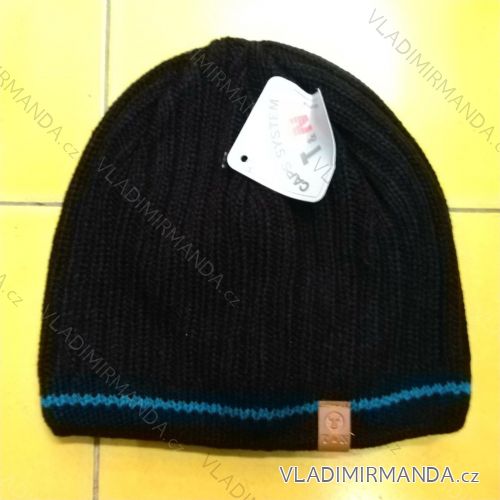 Men's winter hat with fleece warming (ONE SIZE) TAN PV419324