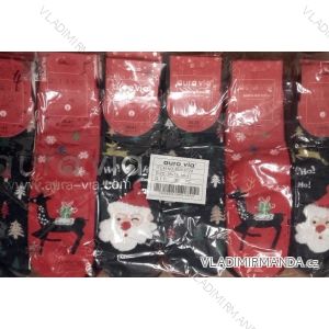 Ponožky dámské vánoční motiv (35-41) AURA.VIA SNP5128