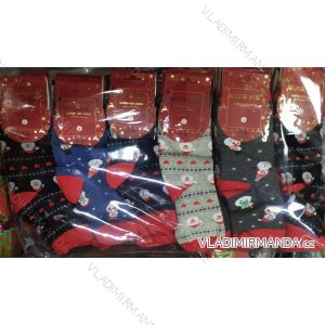 Ponožky klasik dámské vánoční motiv (35-41) AURA.VIA PON19SNZ5133