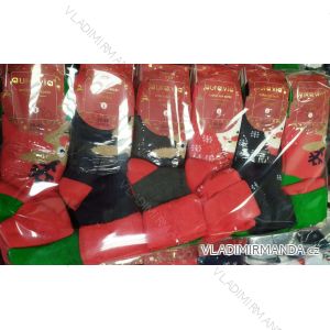 Ponožky teplé thermo dámské vánoční motiv (35-41) AURA.VIA PON19SNV5086