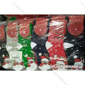 Ponožky klasik dámské vánoční motiv (35-41) AURA.VIA PON19SNV5085