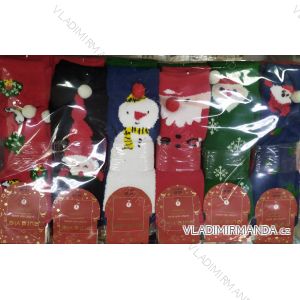 Ponožky teplé thermo dámské vánoční motiv (35-41) AURA.VIA PON19SNB5718