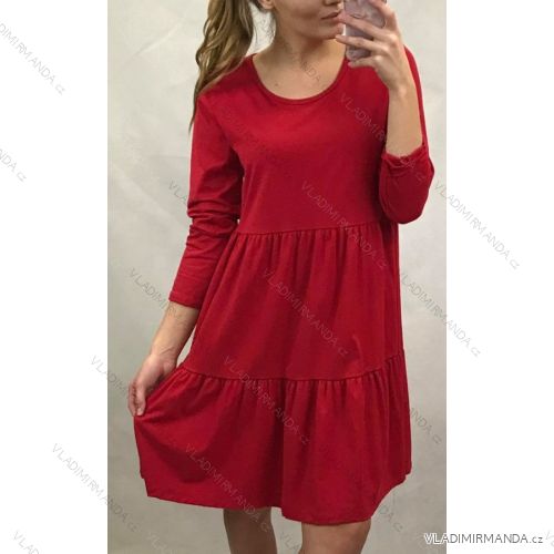 Šaty voľnočasové dlhý rukáv dámske (uni s / m) MODA ITALY IM319765