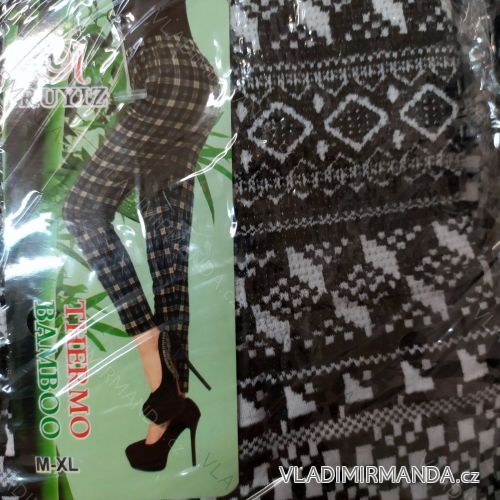 Leggings long warm bamboo ladies (M-3XL) RUYIZ RUY19YB-4335
