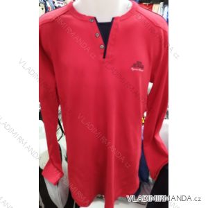 Tričko dlouhý rukáv pánské (M-2XL) RED WAY TURECKÁ MÓDA MA719020