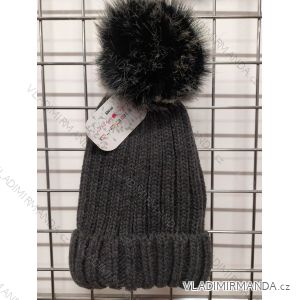 Čepice teplá pletená zimní dámská (ONE SIZE) MODERA ECT19PF009