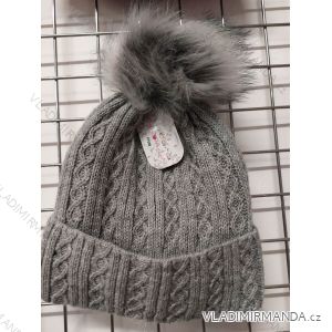 Čepice teplá pletená zimní dámská (ONE SIZE) MODERA ECT19PF008