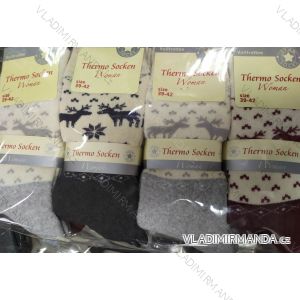 Ponožky teplé termo dámské (39-42) NĚMECKO PON19028