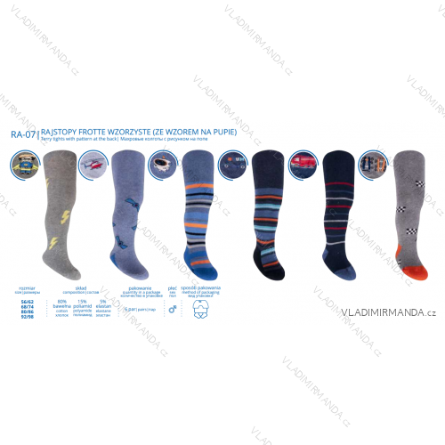 Baby tights for boys (56-98) YOCLUB PV719RA-07