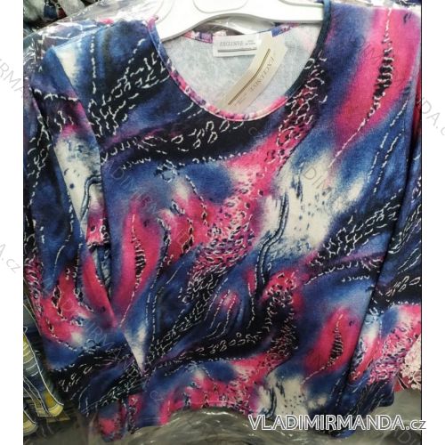 Women's long-sleeved tunic blouse oversized (l-4xl) L.G.M. Polish Fashion LGM19075
