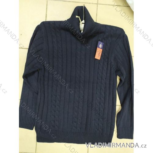 Men's turtleneck sweater long sleeve oversized (l-3xl) NEWFASHION IM101916397