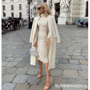Knitted turtleneck dress (uni s-m) ITALIAN FASHION IM819141
