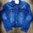 Übergroße Jeansjacke für Damen (2XL-6XL) P.O.P. SIEBEN MA119POP5539-LK