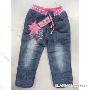 Kalhoty s beránkem dětské dívčí (4-6roky) KA23007