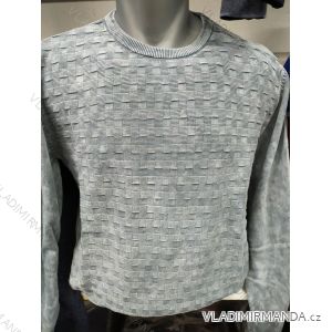 Svetr dlouhý rukáv pánský (m-2xl) TURECKÁ MÓDA TM1119001