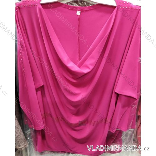 Damenbluse 3/4 Ärmel (XL) L.G.M. Polnische Mode LGM1972
