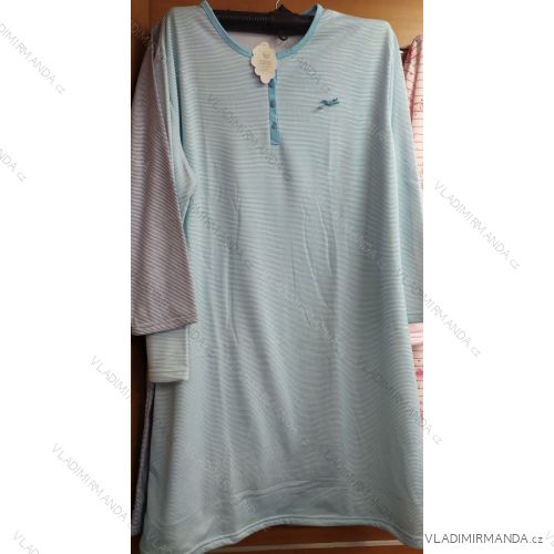 Košile noční teplé dlouhý rukáv dámské nadrozměrné (xl-4xl) VALERIE DREAM LP-8320