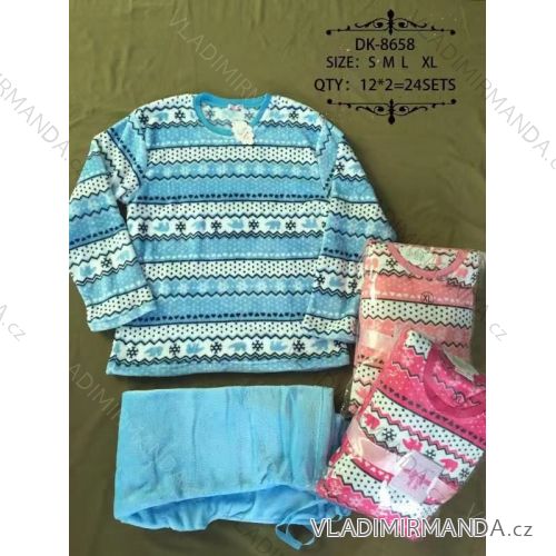 Pyžamo teplé dlhé dámske (s-xl) VALERIE DREAM DK-8658
