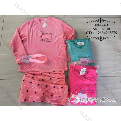 Pyžamo teplé dlhé dámske (s-xl) VALERIE DREAM DK-8663