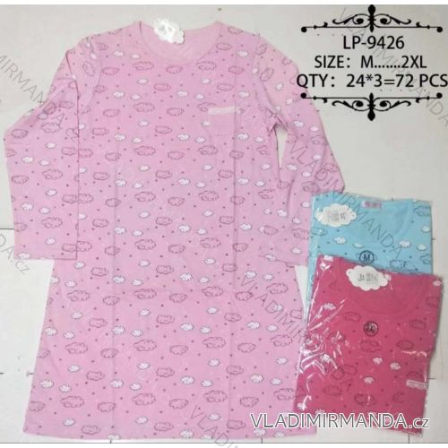 Košile noční dlouhý rukáv dámská (m-2xl) VALERIE DREAM LP-9426