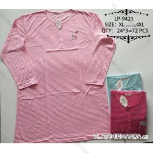 Košile noční dlouhý rukáv dámská nadrozměrná (xl-4xl) VALERIE DREAM LP-9421