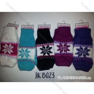 Handschuhe gestrickte Kindermädchen ECHT JKB023
