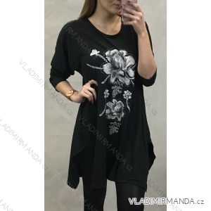 Tunika dlouhá rukáv dámská (uni L/XL) TURECKÁ MÓDA TM920002