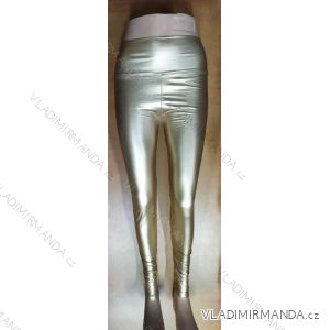 Legíny koženkové zateplené dlouhé dámské kapsy (s-xl) TURECKÁ MODA TM9192048-1