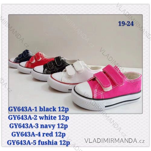 Tenisky dojčenské dievčenské (19-24) WSHOES OB220GY643A