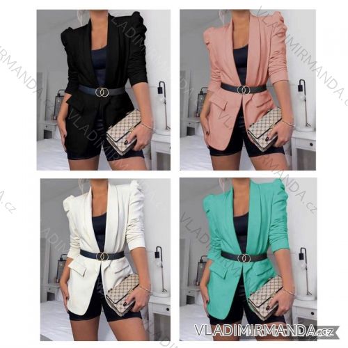 Sako tenké dlouhý rukáv dámské (UNI S-M) ITALSKÁ MÓDA IM1720002