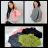 Bunda riflová jarní se cvočky dámská (s-xl) Polská moda JMK20002