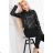 Jacket spring leatherette women's (s-xl) Polish moda JMK19040