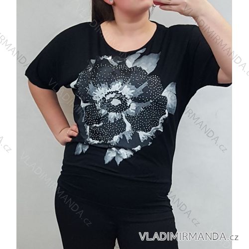 Tunika krátký rukáv dámská (uni xL/2XL) TURECKÁ MÓDA TM920020