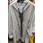 Cardigan / Sweatshirt Slim Langarm Damen (uni sl) ITALIENISCHE MODE IM1319076