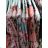 Summer Flowered Dress 3/4 SLEEVES Frauen (uni s / m) ITALIAN FASHION IM920036
