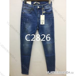 Rifle jeans dlouhé dámské (XS-XL) JEWELLY LEXXURY LEX20C2826