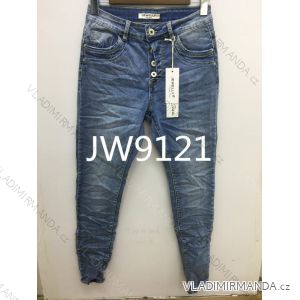 Rifle jeans dlouhé dámské (XS-XL) JEWELLY LEXXURY LEX20JW9121