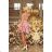 200-10 CHARLOTTE - Exclusive dress with lace neckline - lilac
