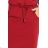13-66 Sportliches Kleid - Dunkelrote Farbe
