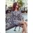 275-3 JENNY Comfortable dress with waist - panther
